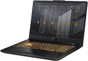 ASUS TUF FX706HE Gaming-best laptops under $1000 United States